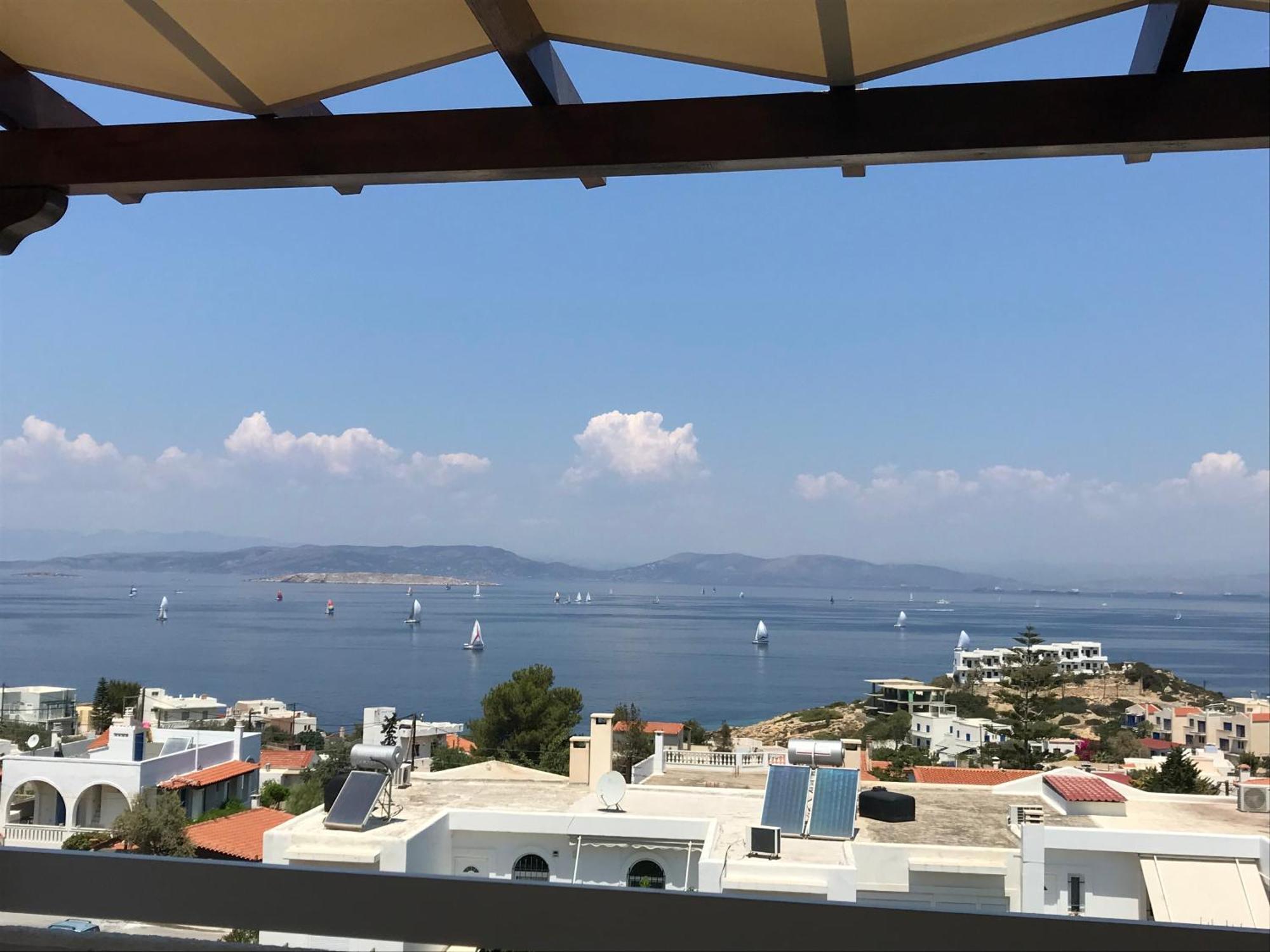 180° View To Sea Villa Vathi  Exterior photo