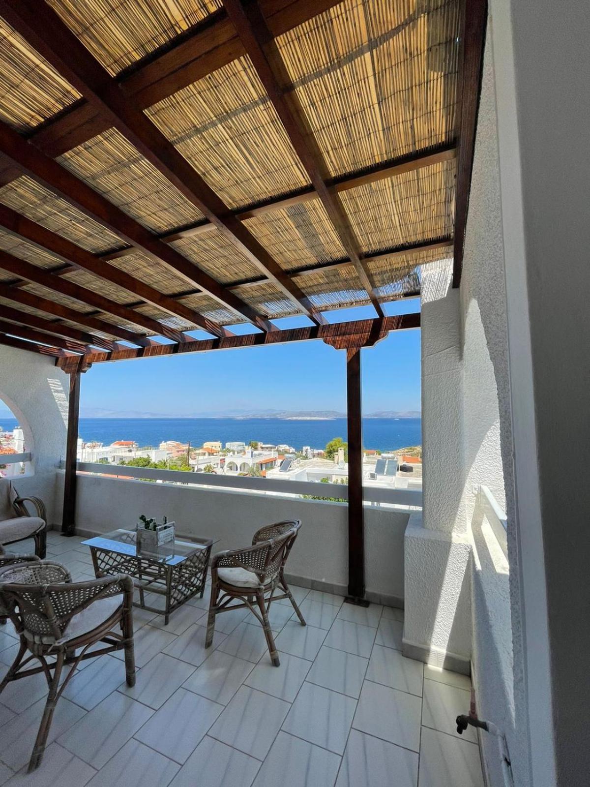180° View To Sea Villa Vathi  Exterior photo